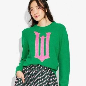 Wicked + Target Paul Tazewell graphic “W” sweater. Adult xs. NWT